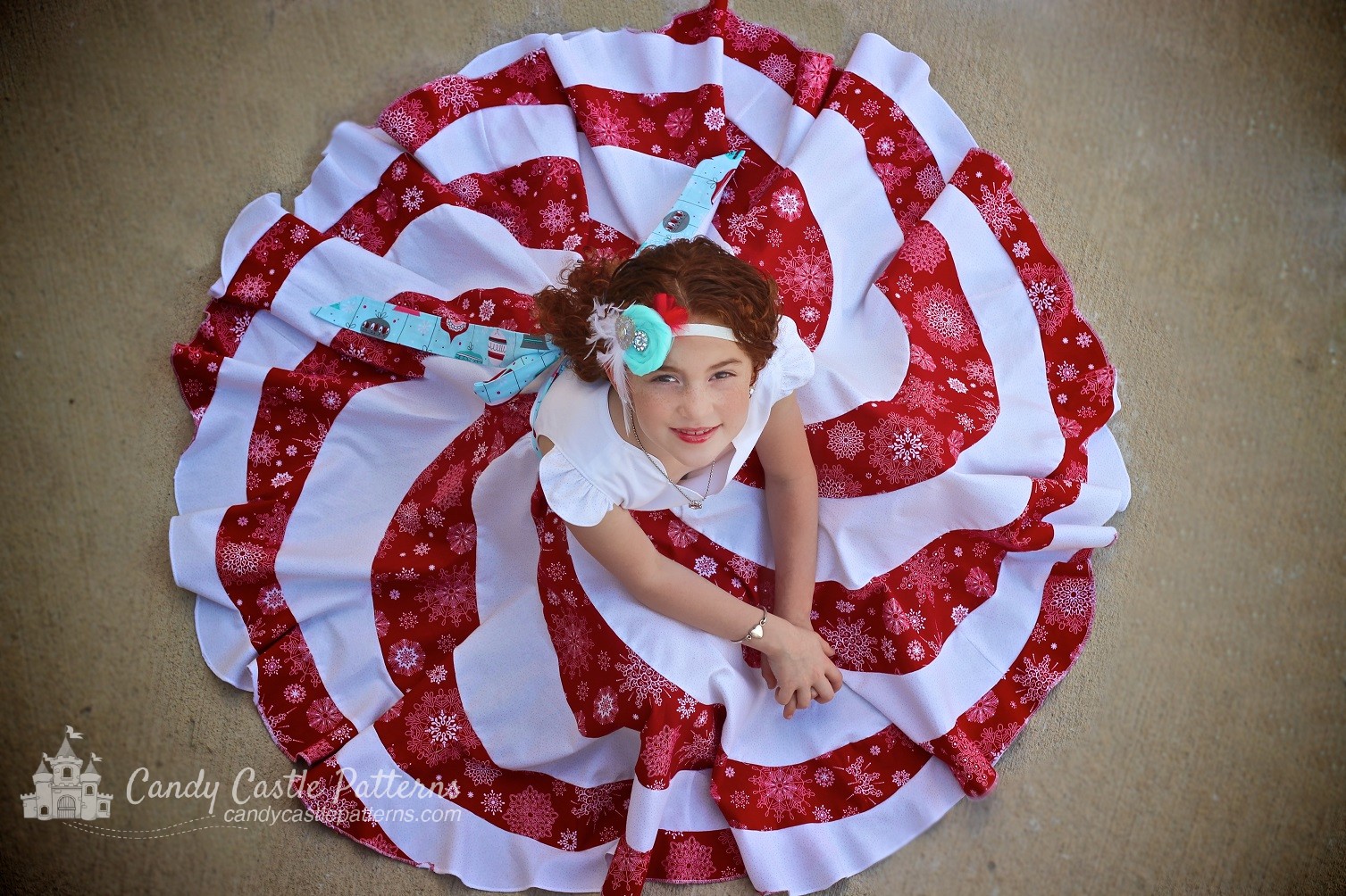 Peppermint dress store for girl